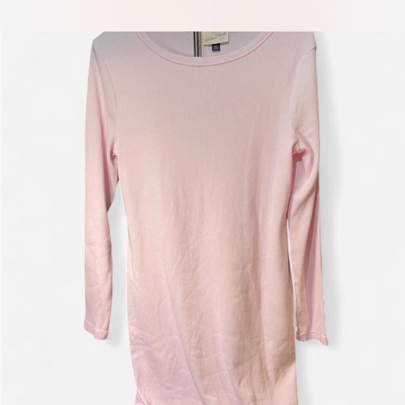 💰SALE
 Universal Thread Soft Light Pink Ribbed Long Top XXL - Picture 2 of 5